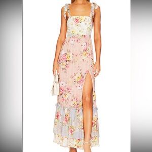 Yumi Kim- Mahogany Maxi Dress in Dazzling Garden